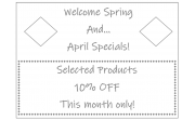 Specials - April 2025