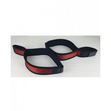 Spartacus Wrist To Thigh Cuffs - Neoprene Red Spartacus Wrist To Thigh Cuffs - Neoprene Red