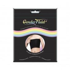 Gender Fluid Strapless Chest Compression Binder - Xxxl Black Gender Fluid Strapless Chest Compression Binder - Xxxl Black