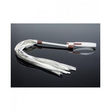 Pleasure Collection Matte Finish Whip - White/rose Gold