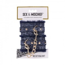 Sportsheets Sex & Mischief Cougar Fur Handcuffs Sportsheets Sex & Mischief Cougar Fur Handcuffs