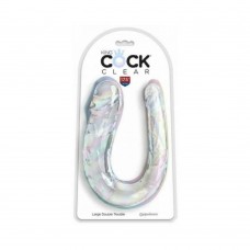 King Cock Clear Large Double Trouble