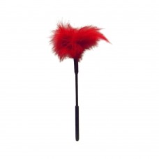 Feather Ticklers 7 inches Red Feather Ticklers 7 inches Red