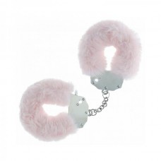 Ouch! Heavy-duty Fluffy Handcuffs Powder Pink Ouch! Heavy-duty Fluffy Handcuffs Powder Pink