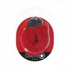 Ouch! Classic Fluffy Handcuffs Red Ouch! Classic Fluffy Handcuffs Red
