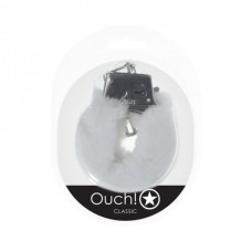 Ouch! Classic Fluffy Handcuffs White Ouch! Classic Fluffy Handcuffs White