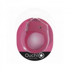 Ouch! Classic Metal Handcuffs Pink Ouch! Classic Metal Handcuffs Pink