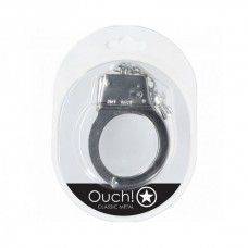 Ouch! Classic Metal Handcuffs Silver Ouch! Classic Metal Handcuffs Silver
